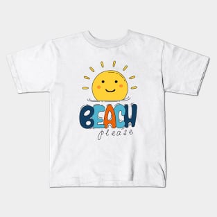 Sun and beach Kids T-Shirt